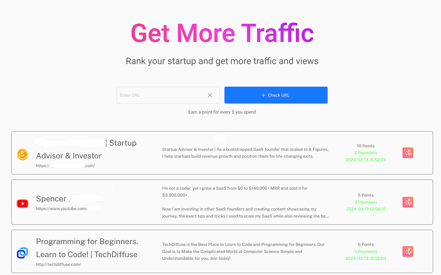 Cover: Startup Ranking Platform